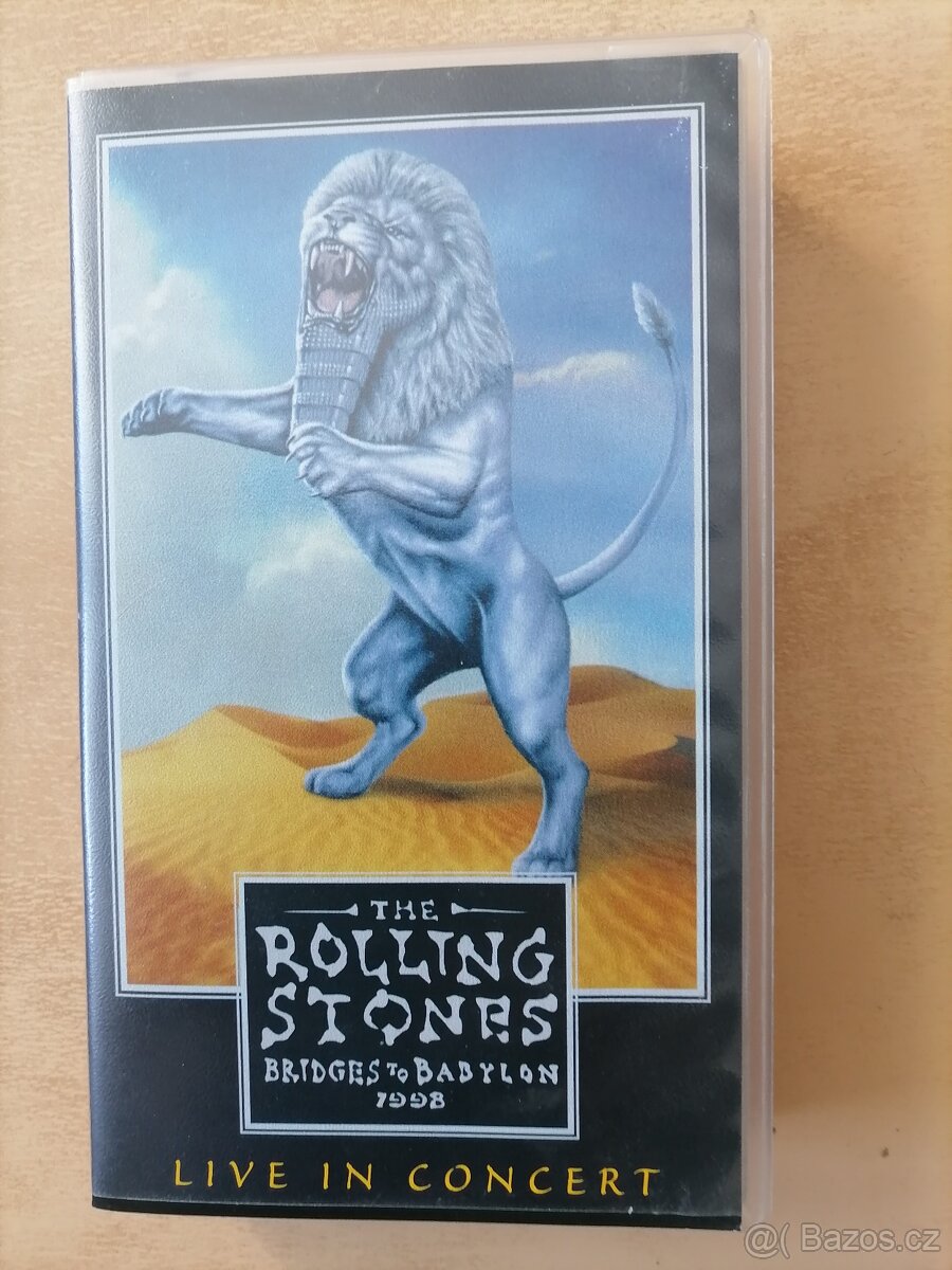 VHS Rolling Stones - Bridges To Babylon Tour