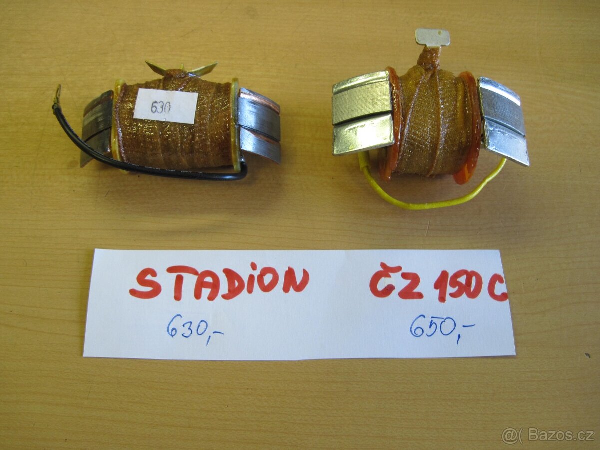 ČZ 150 C a Stadion S11,S22, Jaweta