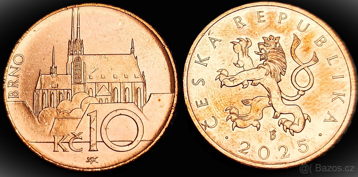 10 Kč 2025
