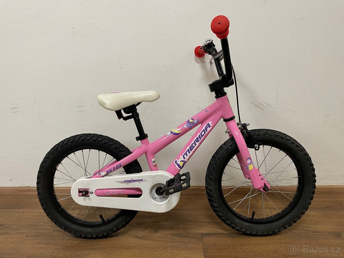 Dětské kolo Merida Dakar 16” růžové