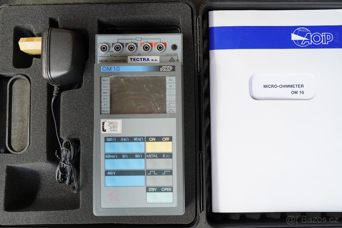 Micro-ohmmetr AOIP OM 10