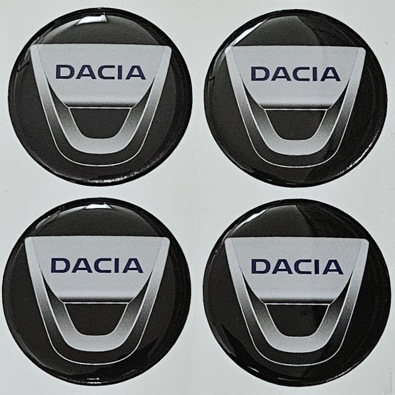 Kvalitní nálepky, loga Dacia 55mm