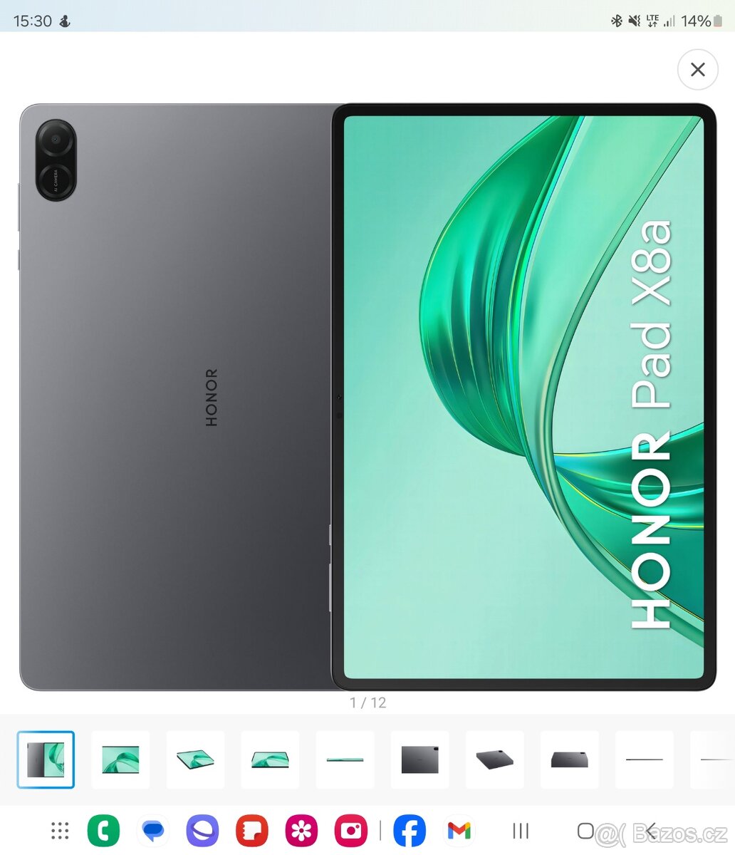 Honor pad x8a 128gb