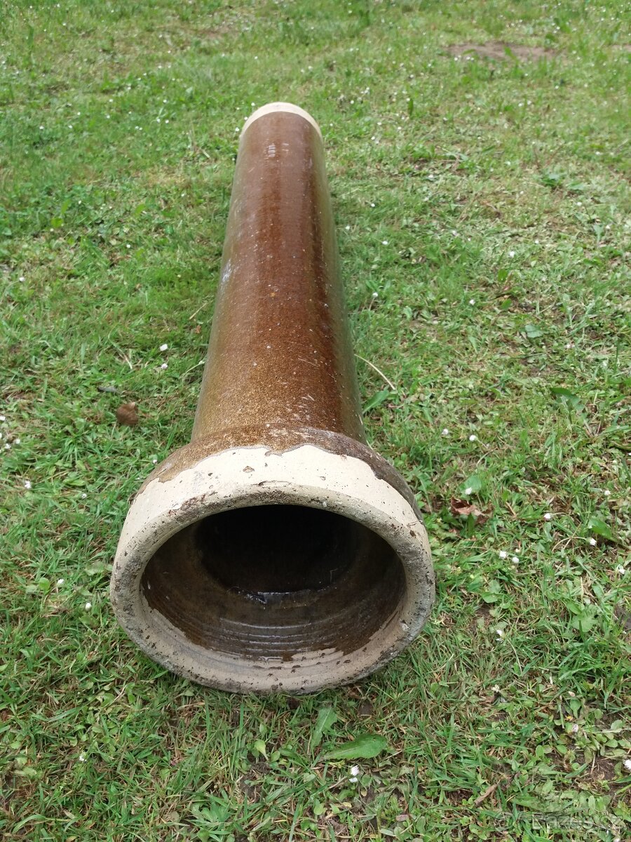 Kameninové, keramické - potrubí/tvarovky/roury