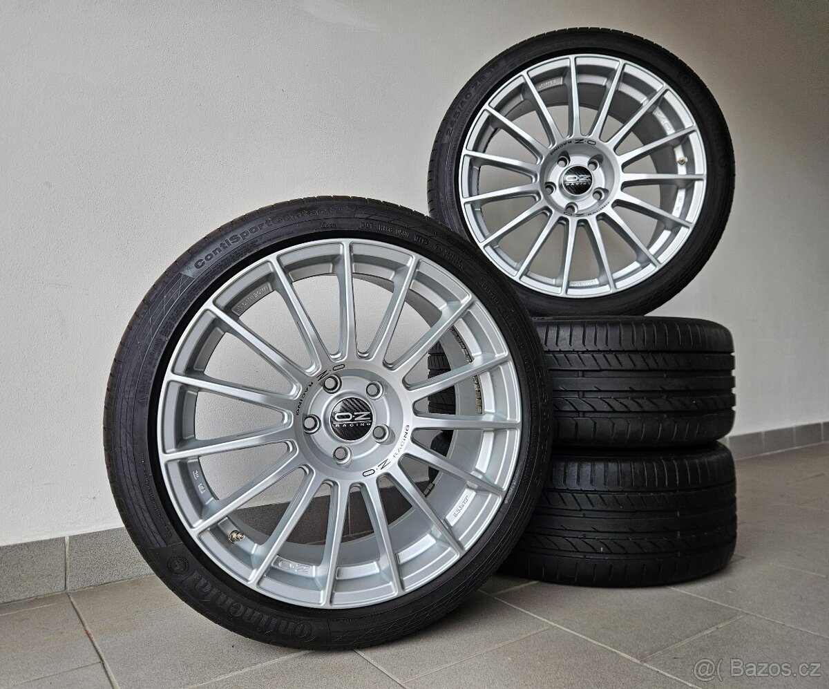 O.Z Superturismo Dakar 5x114 pneu 245/40/19