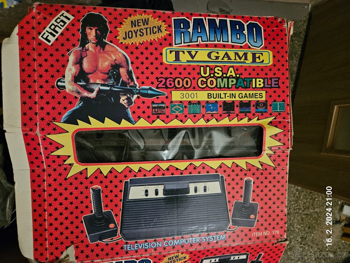 Retro hra Rambo