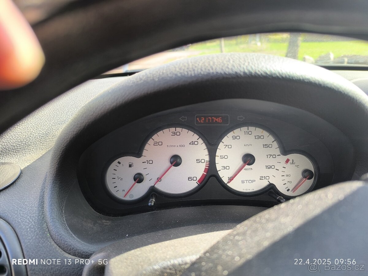 Peugeot 206 nefunkční spojka