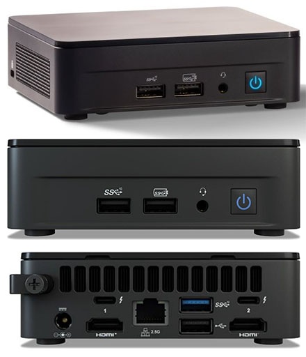 Intel NUC 12 Pro / i7 / 64 GB RAM / 2TB SSD / W11 Pro