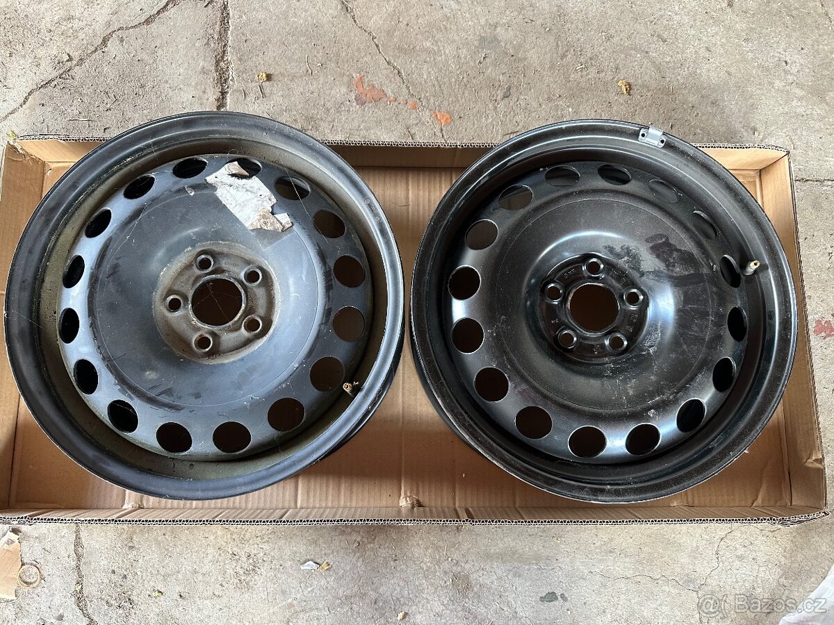 VW / ŠKODA / Disk kola 6,5 x 16 ET 42 5x112 - 2 ks