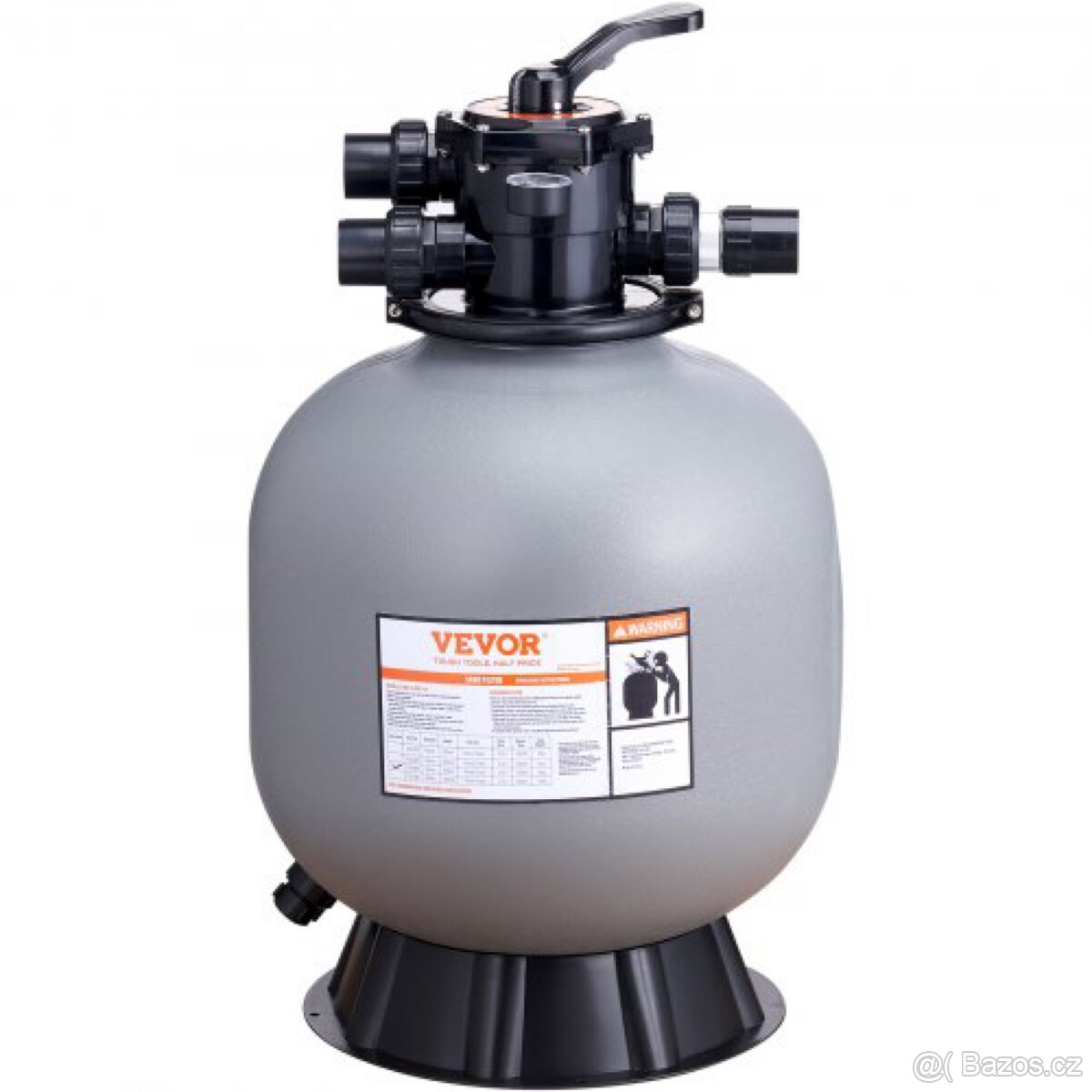 VEVOR pisková filtrace 65 kg písek ( 19 palců)