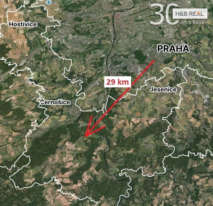 Prodej stavebních pozemků v obci Klínec okr. Praha...