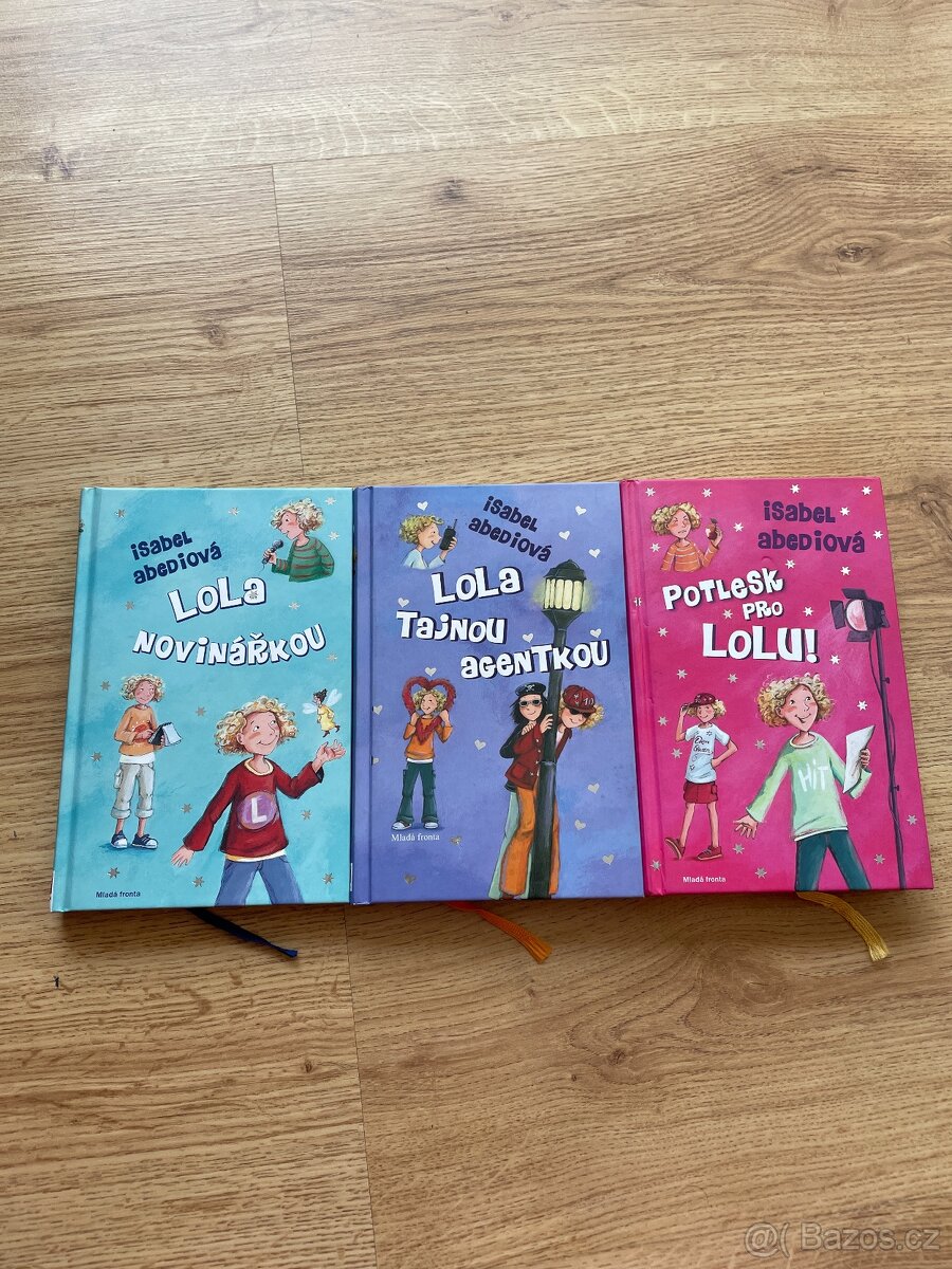 2., 3. a 4. díl knižní série Lola - Isabel Abediová