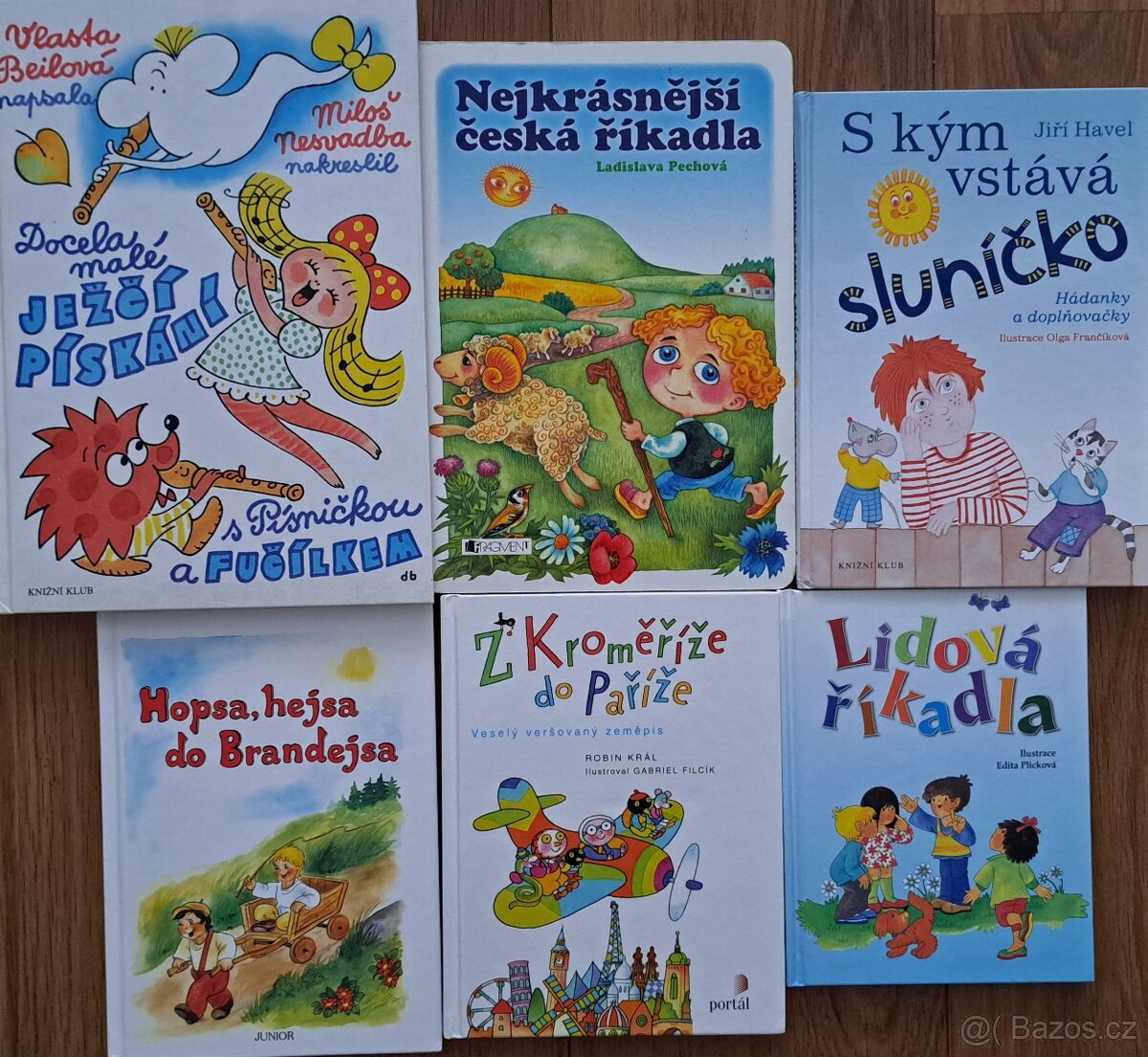 Knížky s říkankami- mix