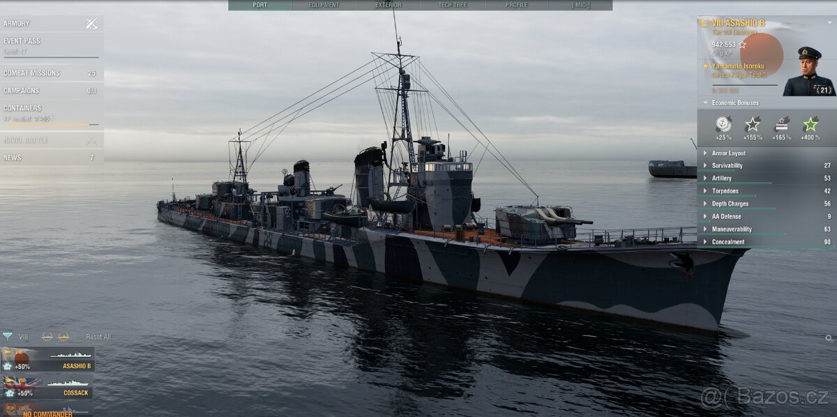 World of Warships - ucet