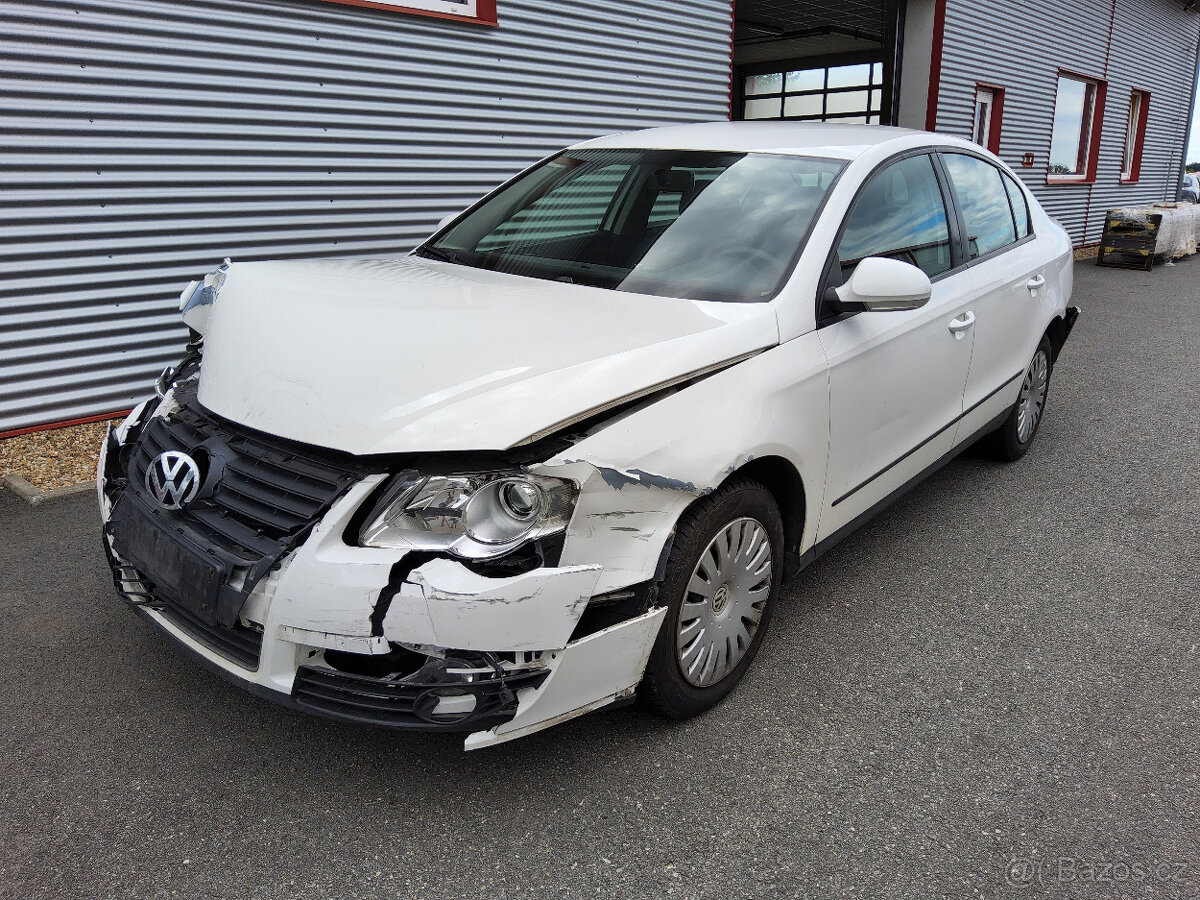 VW PASSAT 2007 1,9TDI 77kW BXE JEZDI, DILY z VOZU