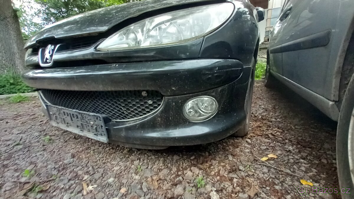 Na díly, pojízdný Peugeot 206 SW 1.4 benzin