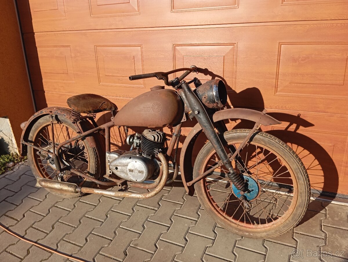 ČZ 125T + ND
