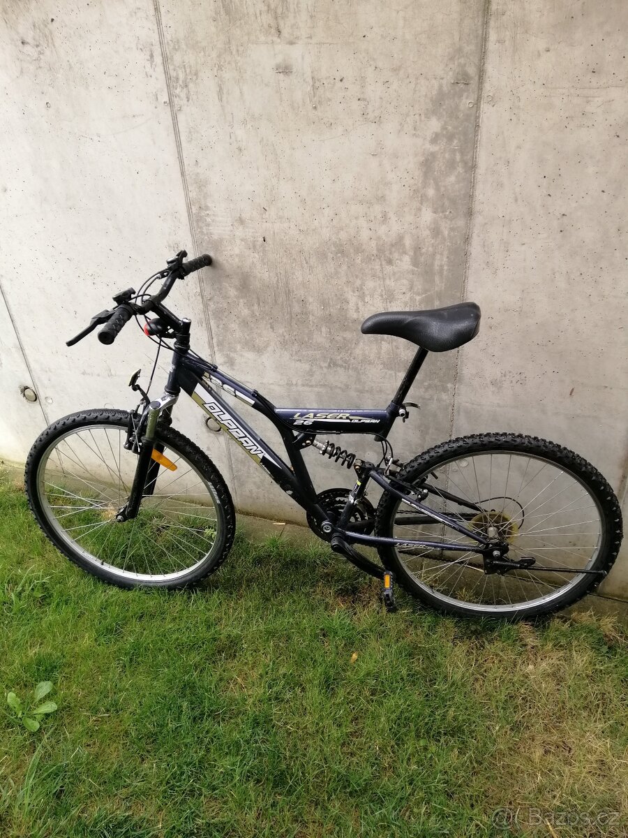 celoodpružené horské kolo