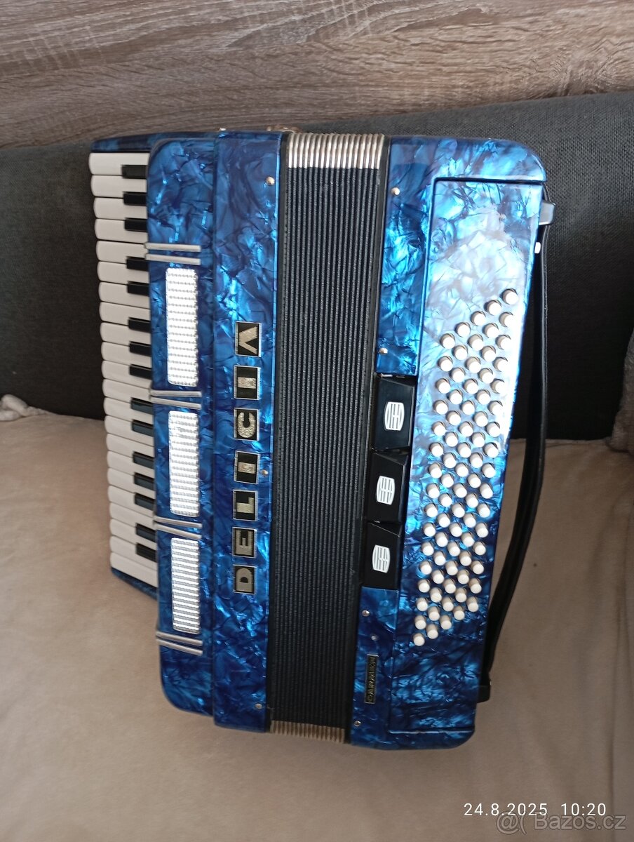 Akordeon harmonika DELÍCIA