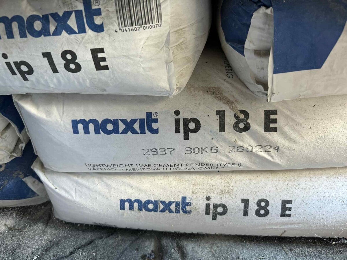 MAXIT IP18E/30kg lehčená jádrová omítka
