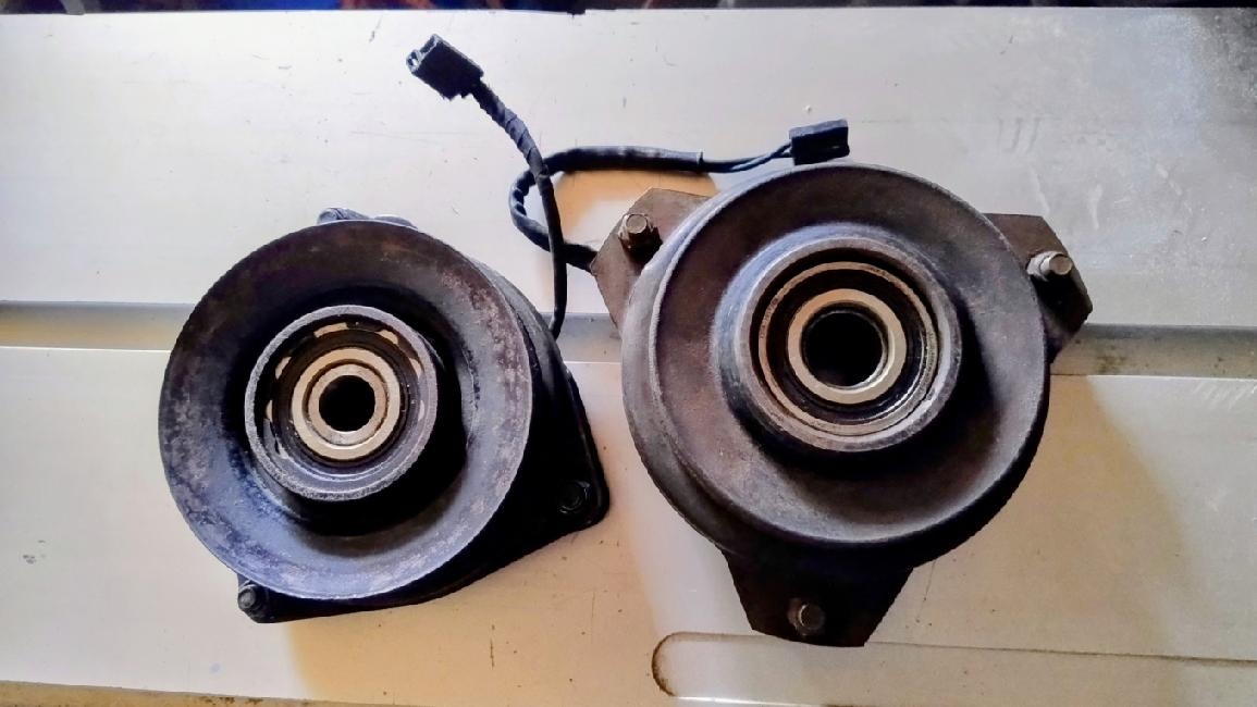 elektromagnatická spojka, sečení, trakturek, sekačka