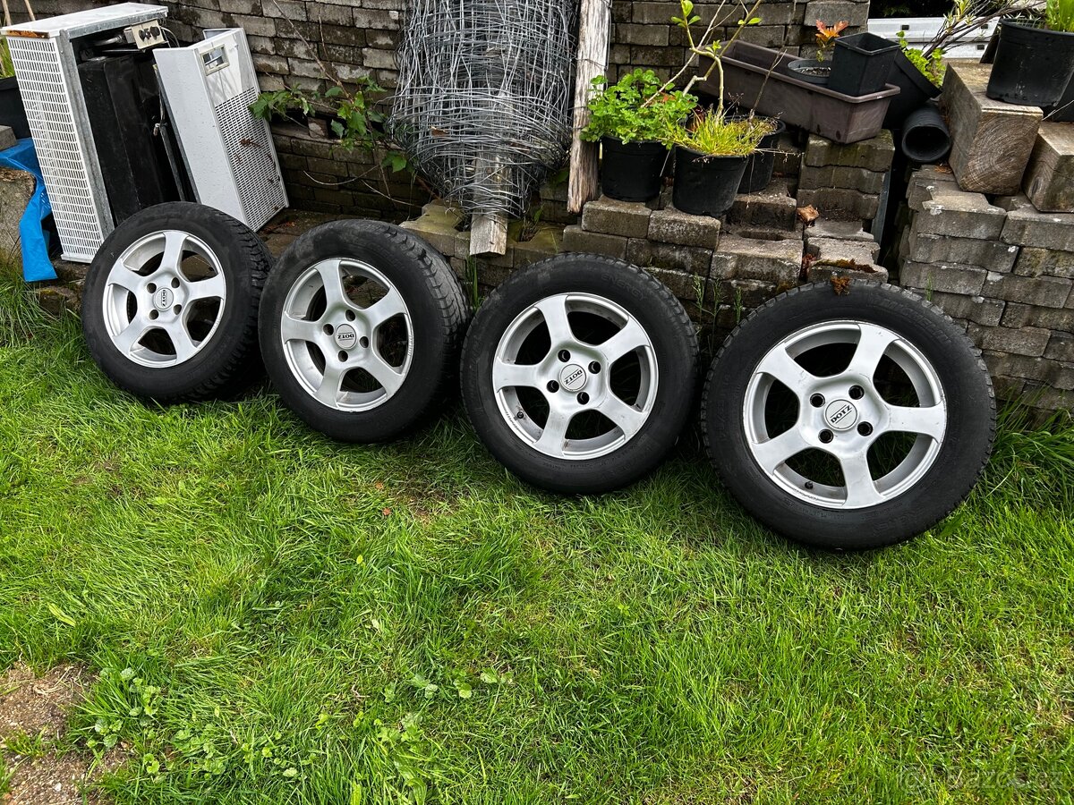 Alu kola R14 4×108 – pneu 175/65 R14