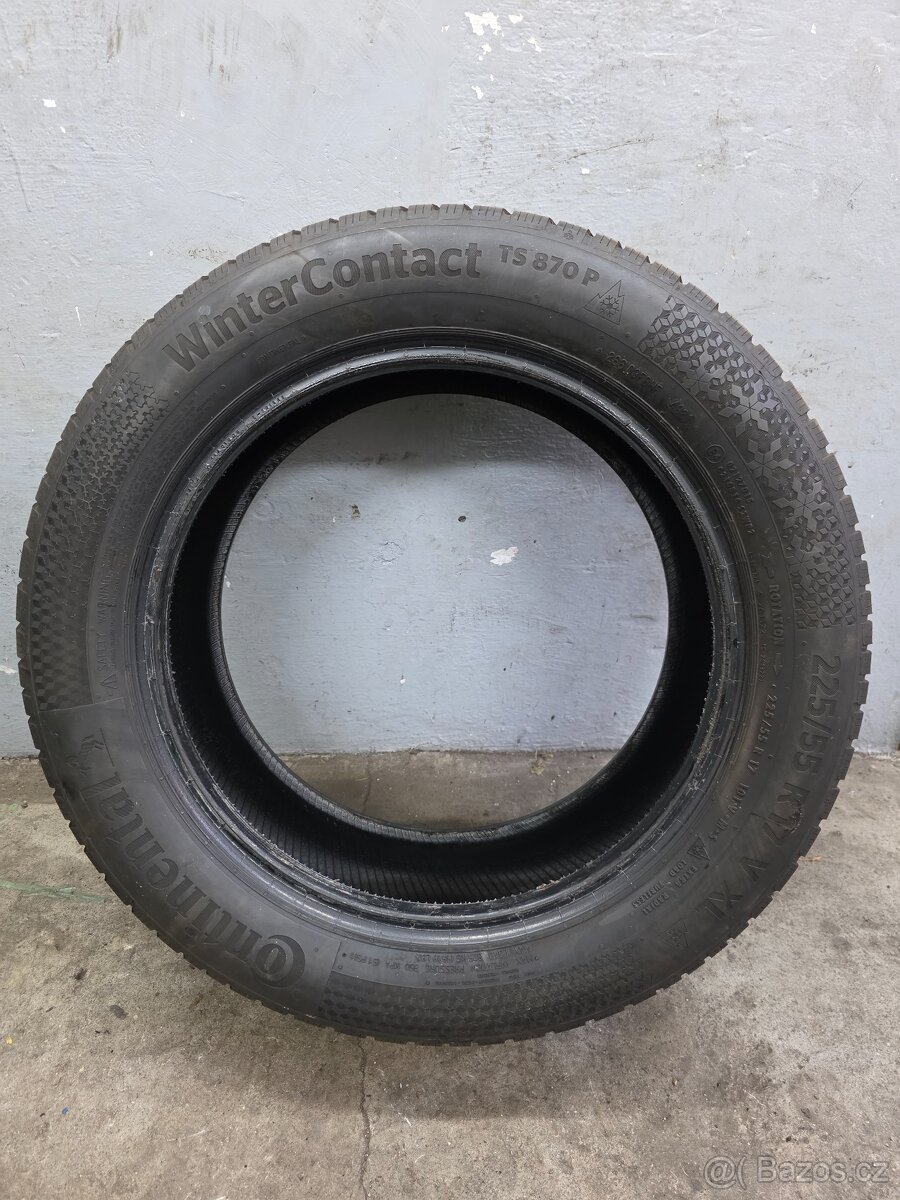 225/55 R17 zimni Continental