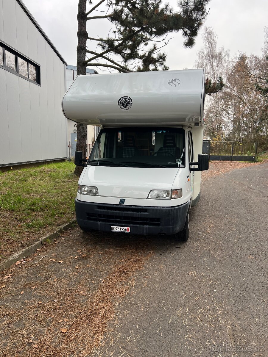Obytné Fiat Ducato Knaus 2.8 TDi, servis.k. palandy