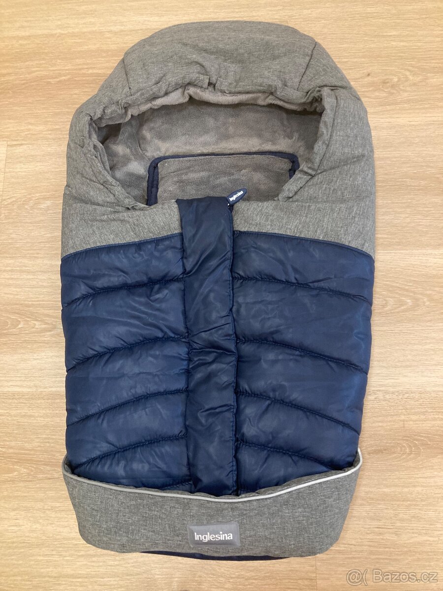 Inglesina zimní fusak do autosedačky či do kočárku -TOP STAV
