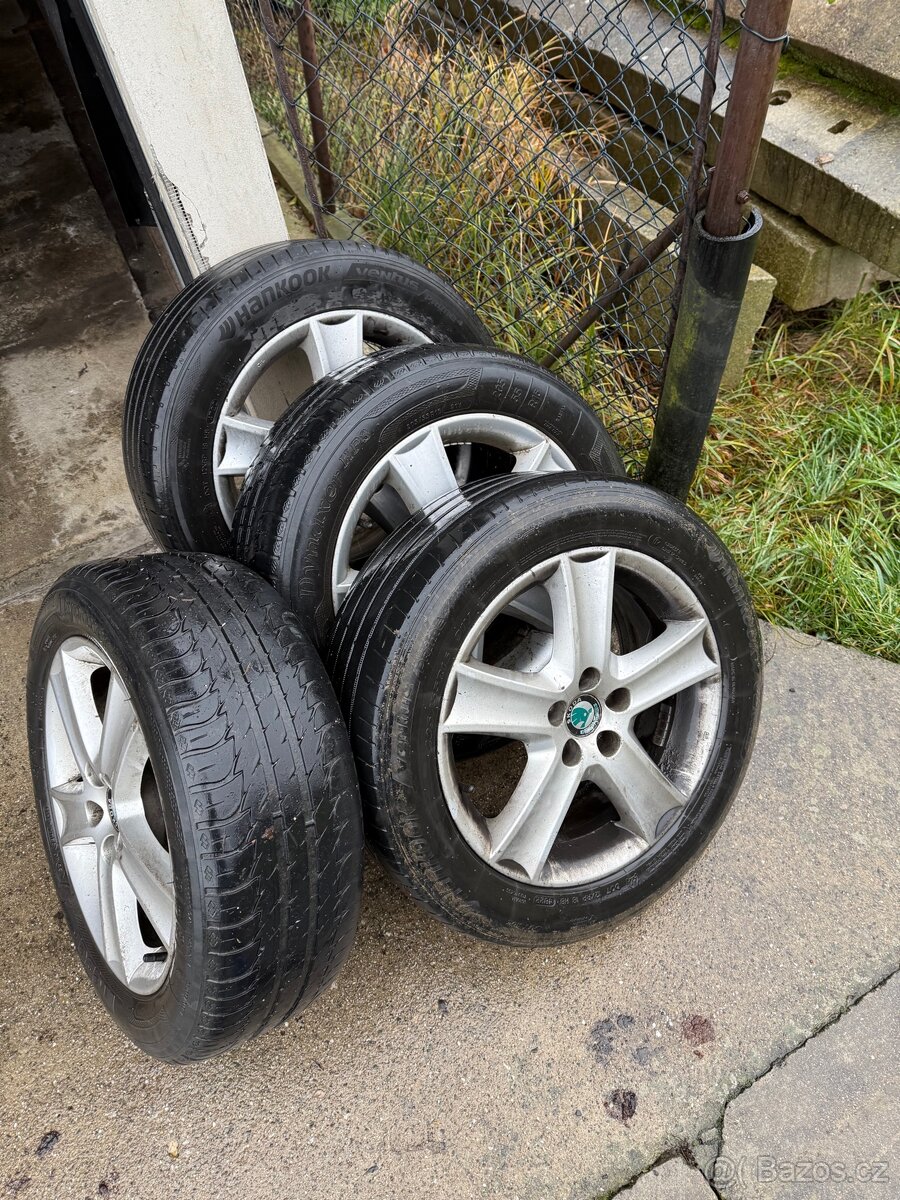 Alu disky Škoda 5x100