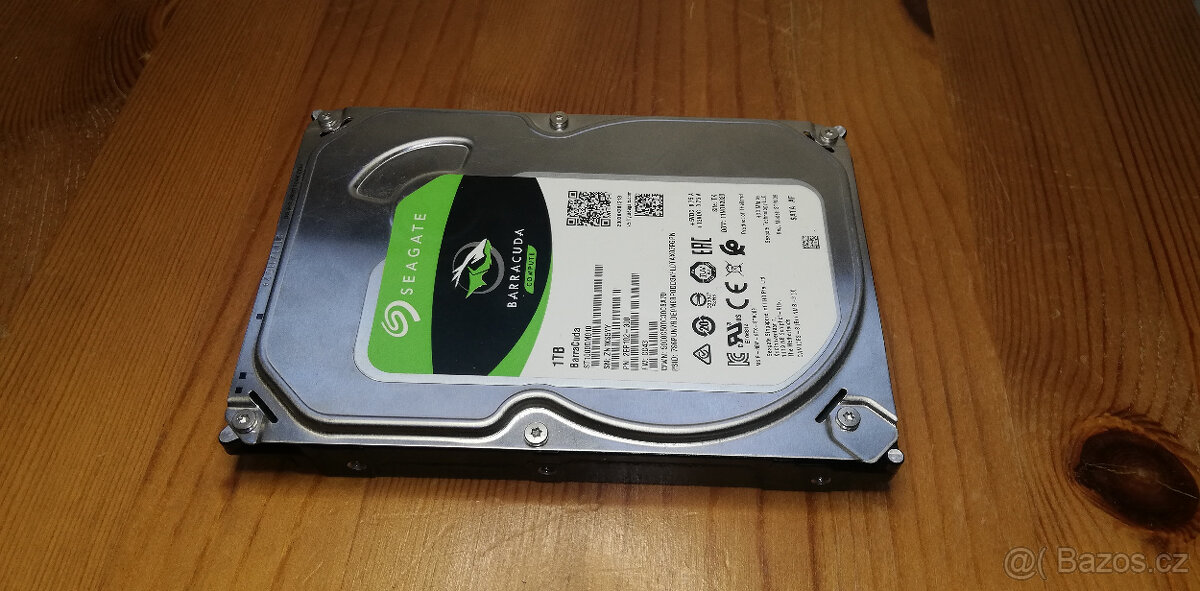 Western Digital 500GB a Seagate barracuda 1TB