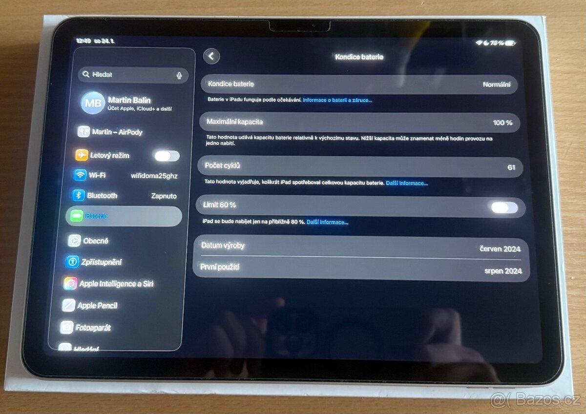 IPad Air 11 (M2) Wi-Fi - 128GB