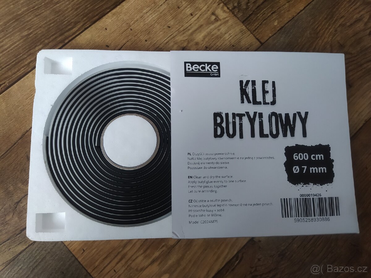 Těsnící Tmel na světlomet, parabolu světlometu