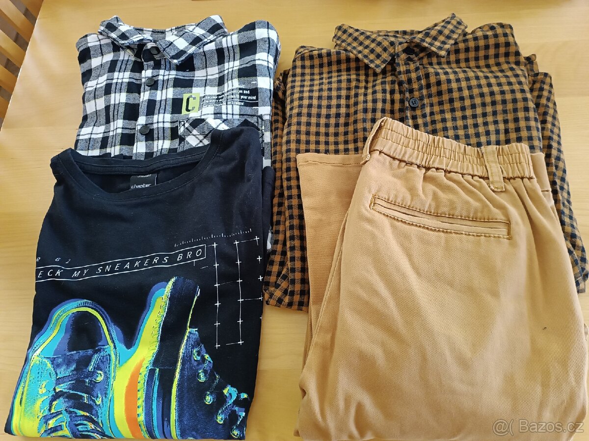 Oblečení pro kluka vel.158/164