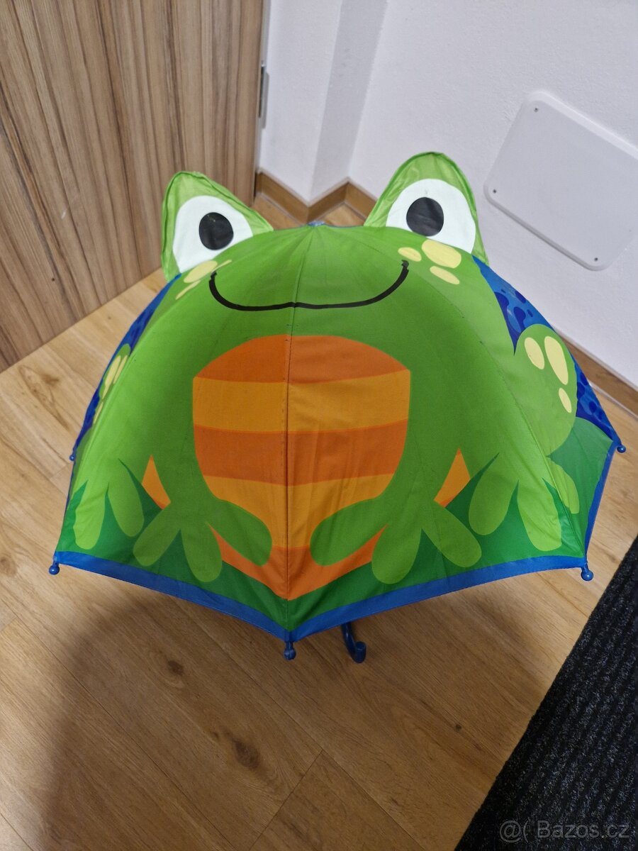 Dětský deštník žába