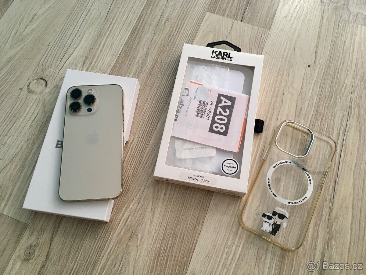 iphone 13 pro, 256GB -gold, záruka