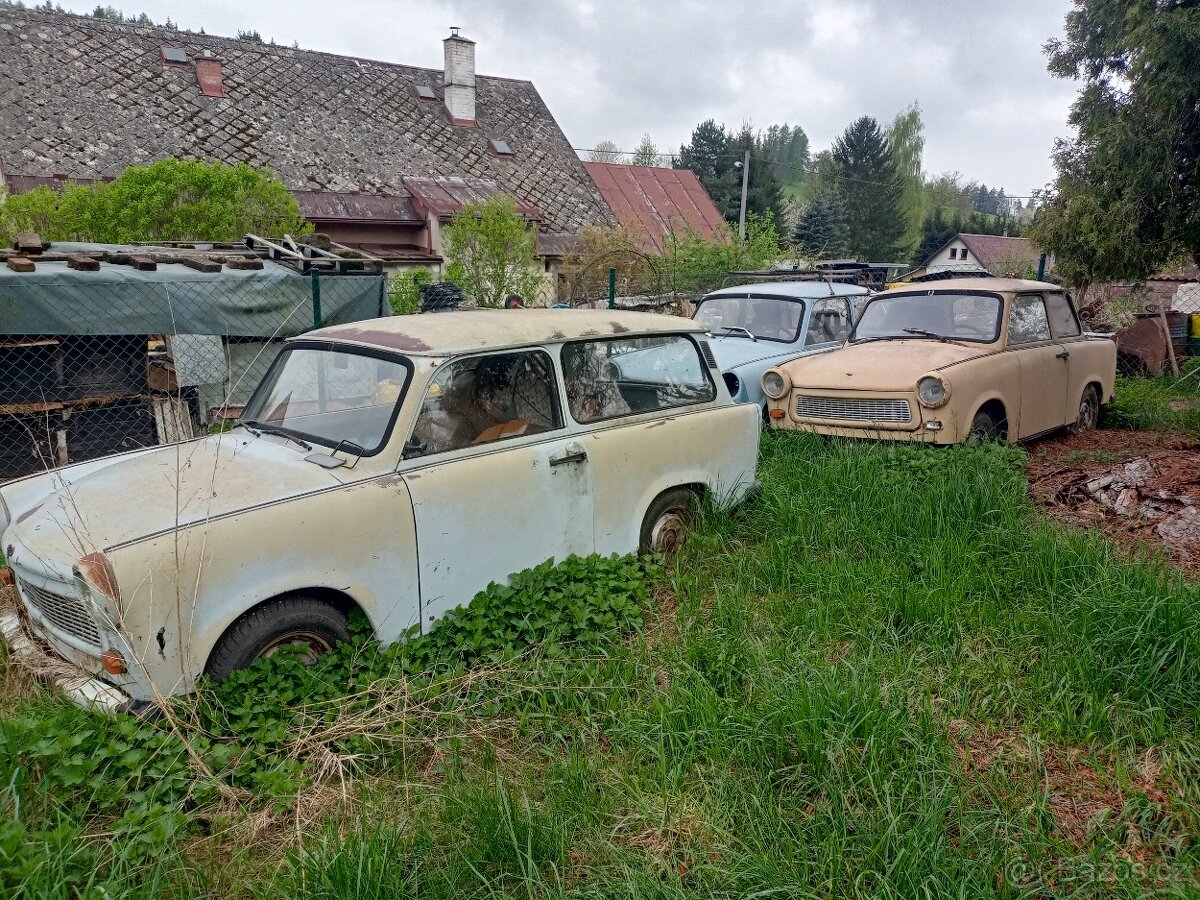 Trabant 3x doklady 2x