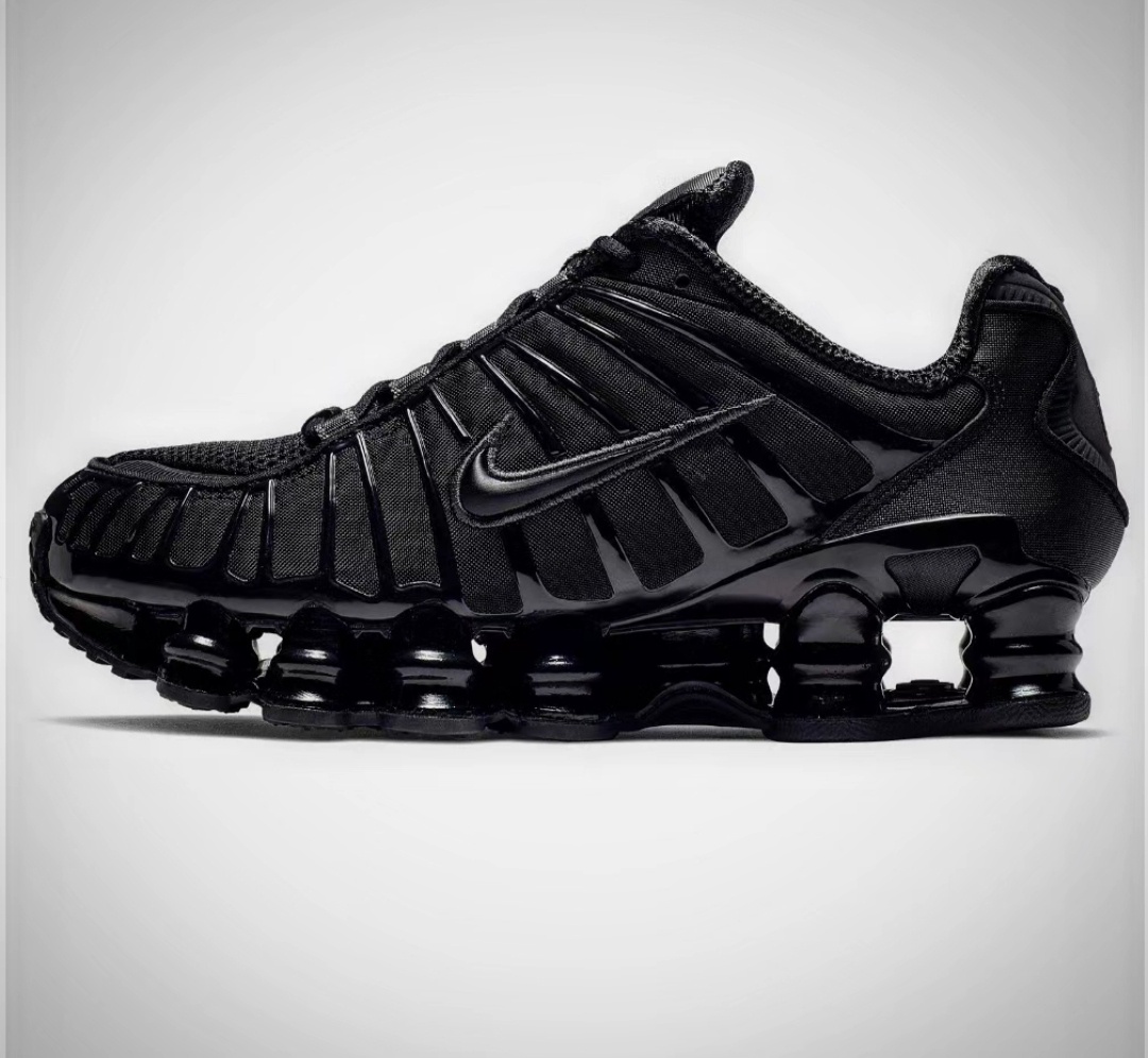 NIKE Air max Shox TL "Triple Black"