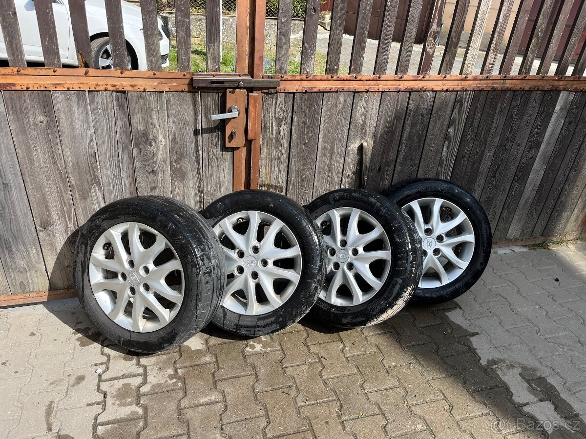 Prodám alu disky s pneumatikami