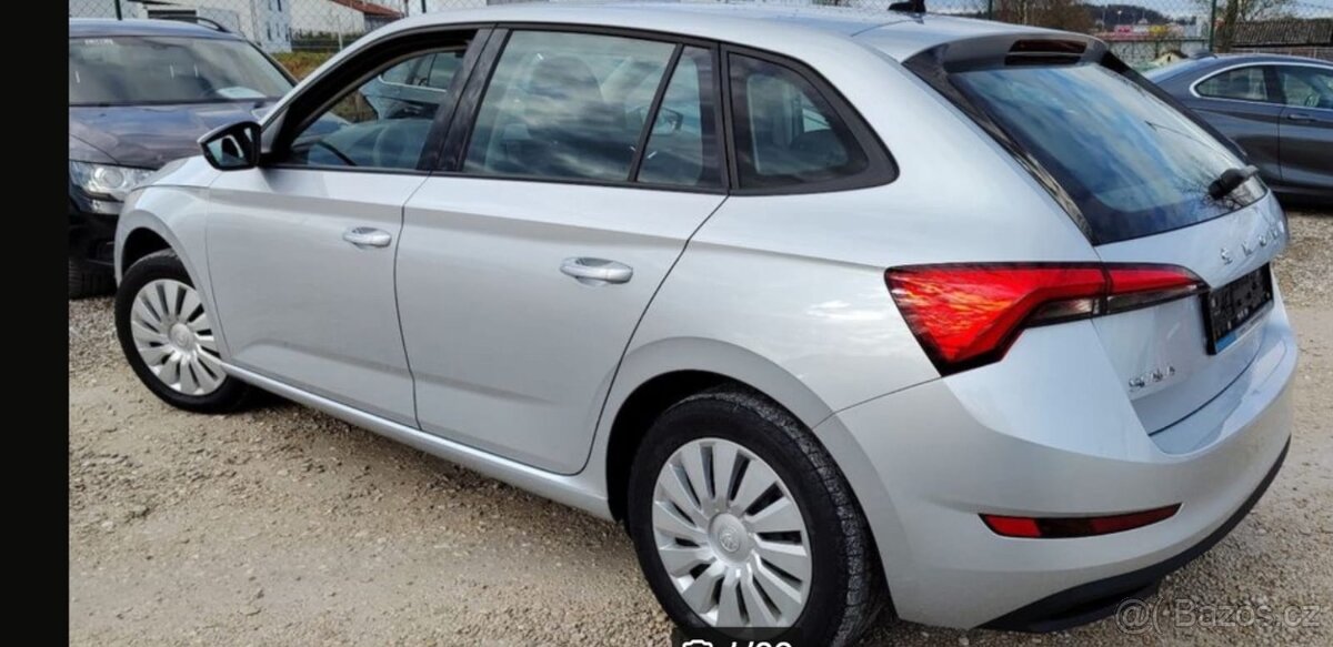 zadni leve dvere skoda scala