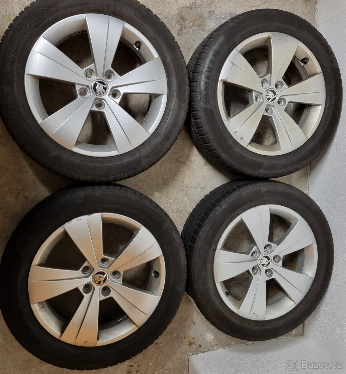Alu Škoda Superb 3 Triton Continental 215/55 R17
