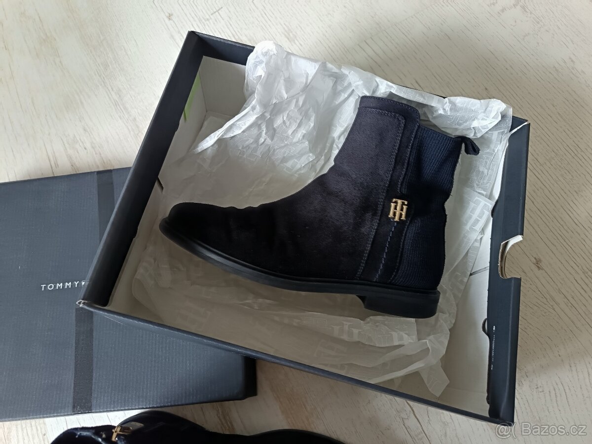Kotníkové boty Tommy Hilfiger