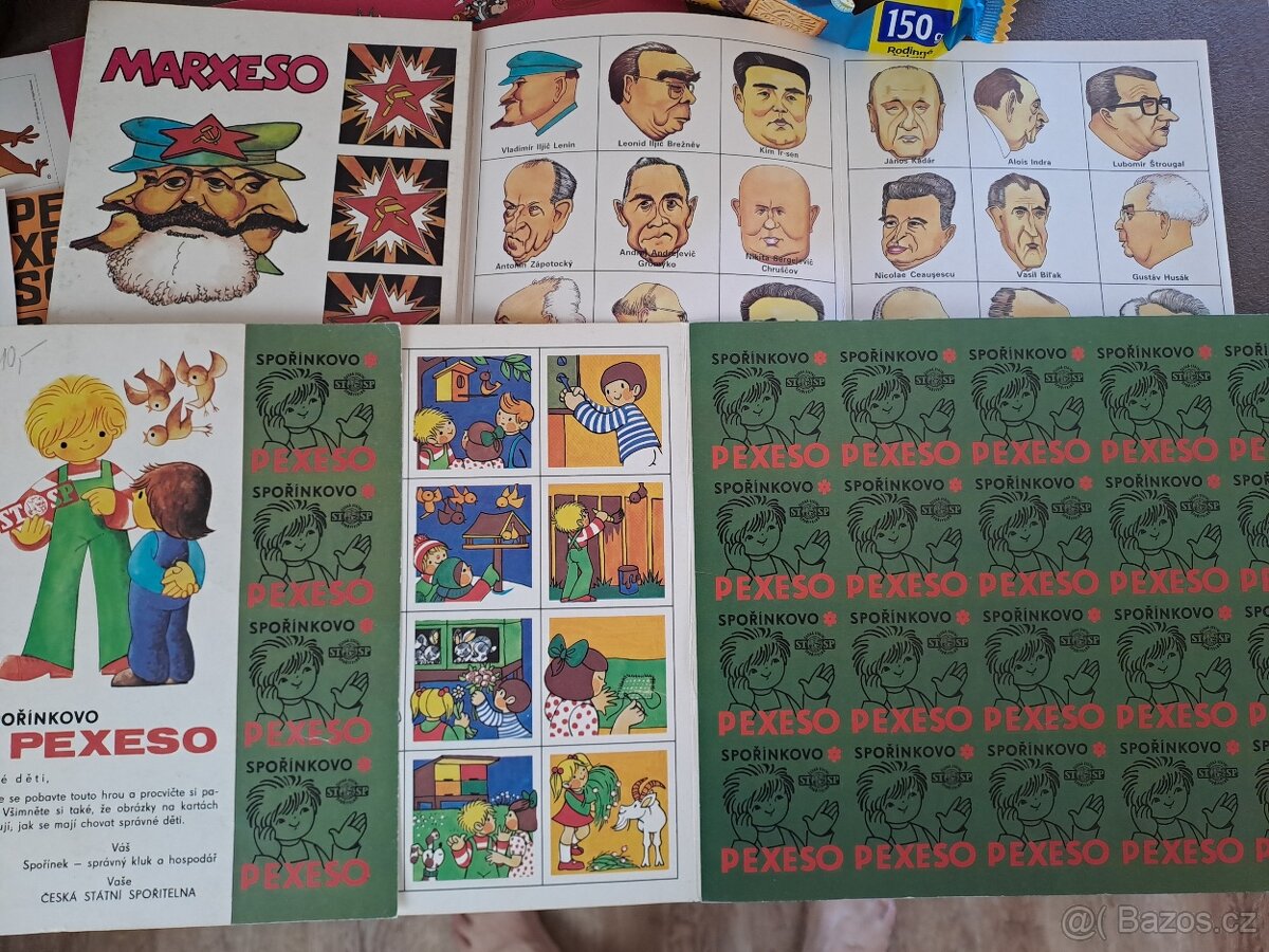 5x pexeso, 90. Léta, nerozstrihane