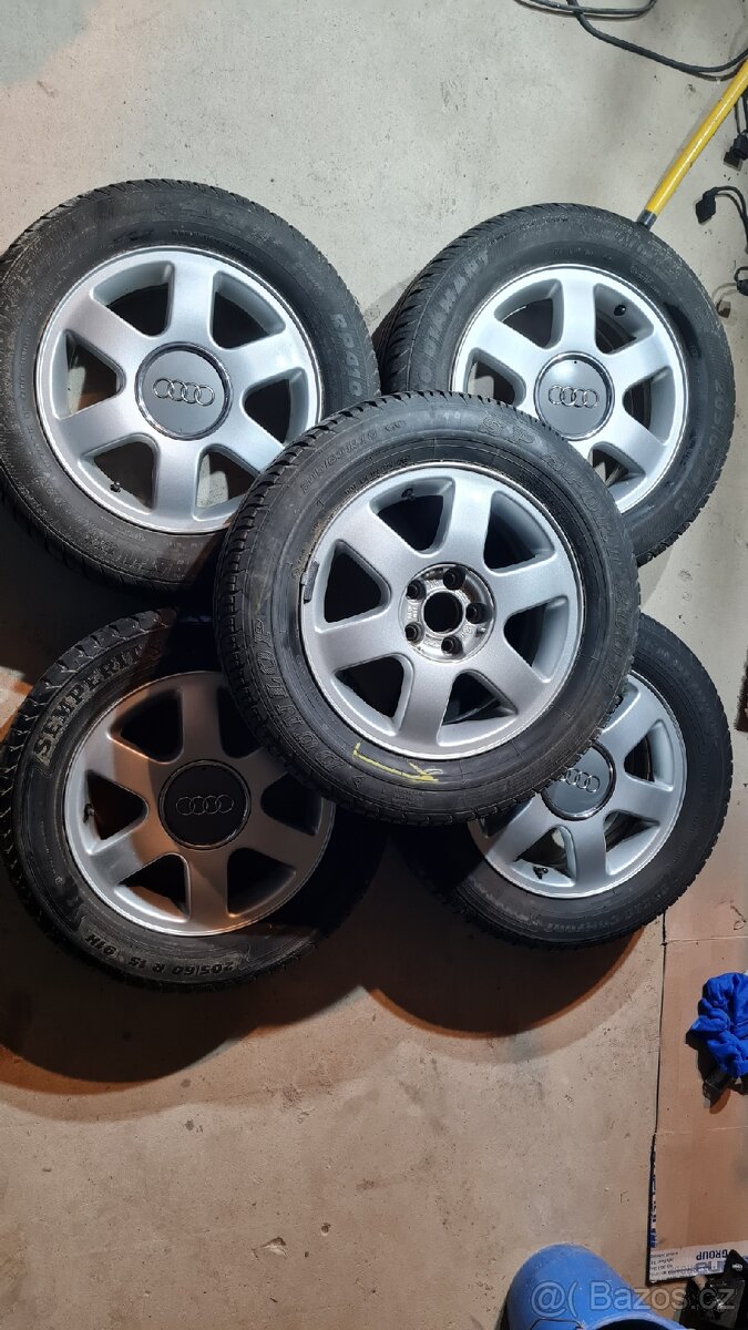 5x alukola Audi 6x15 5x100 ET38