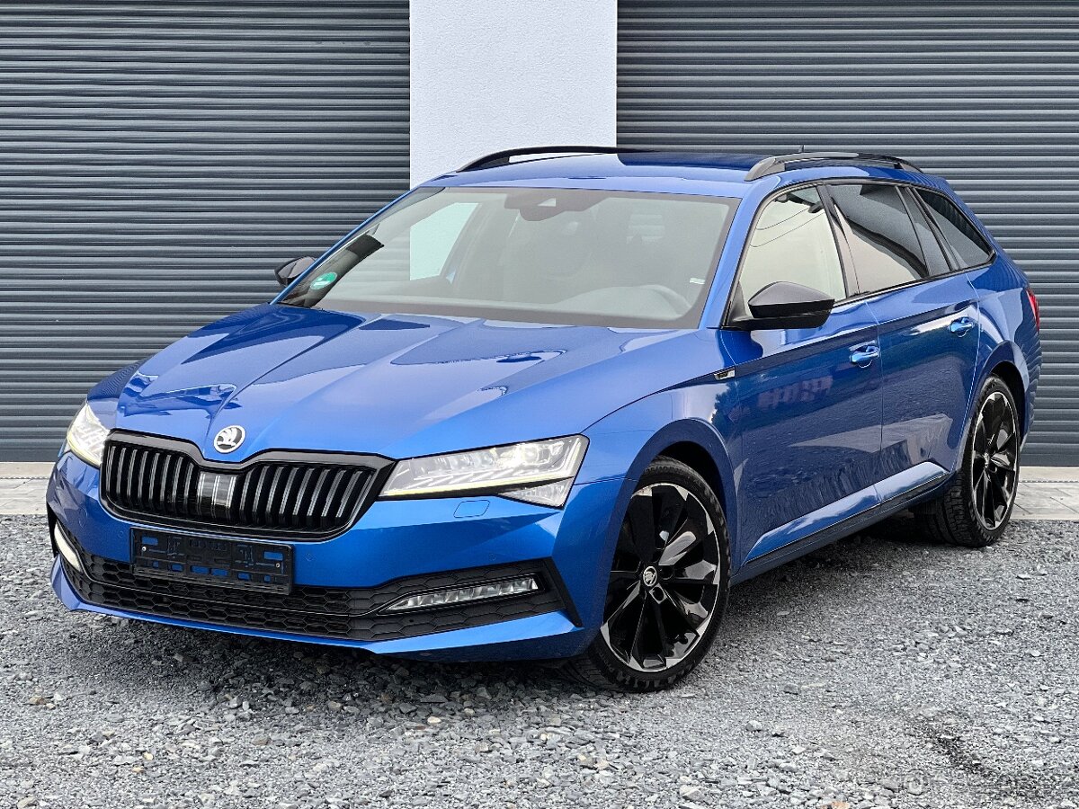 ŠKODA SUPERB III FACE 2.0 TDI 140KW SPORTLINE KAMERA VIRTUAL
