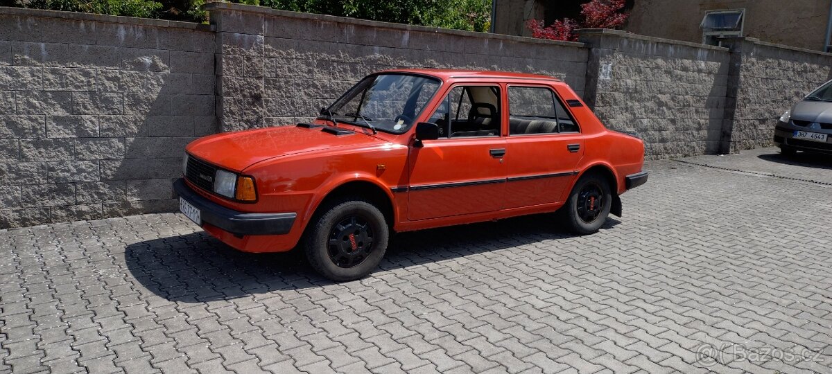 Škoda 742 130L 1986 nová STK pojízdná + díly