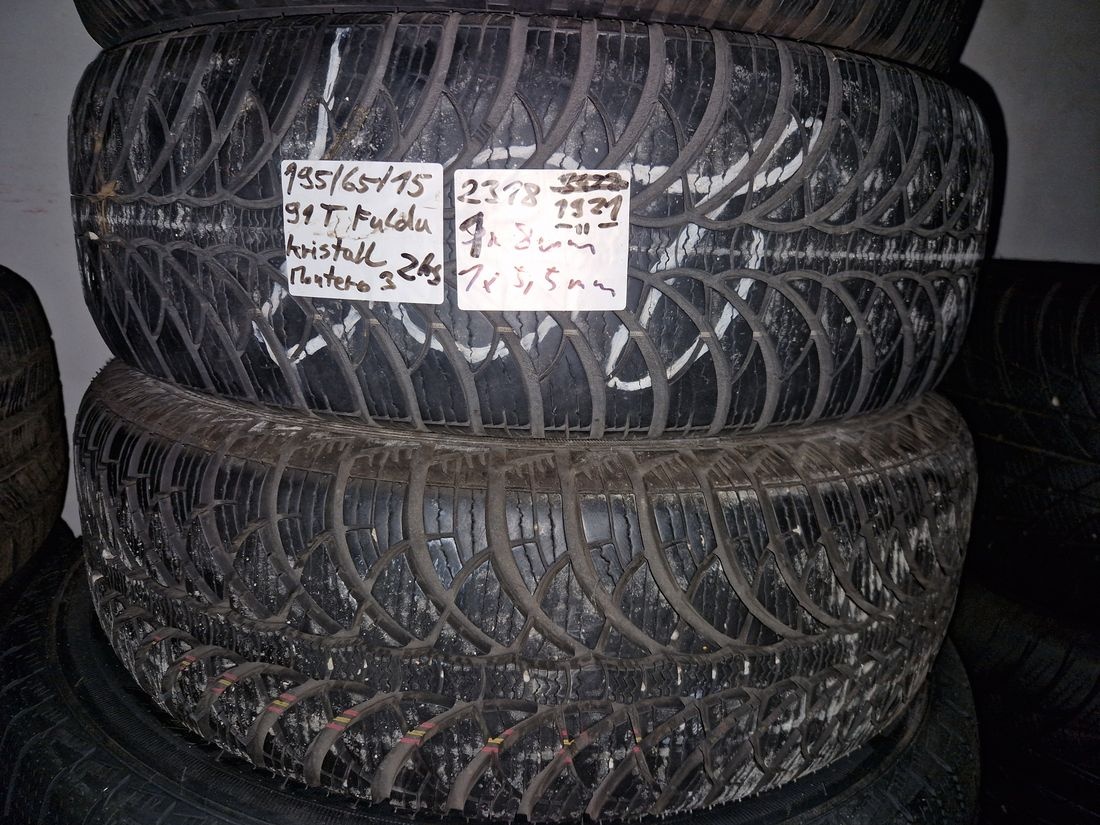 195/65 R15 zimní pneu Fulda 2ks