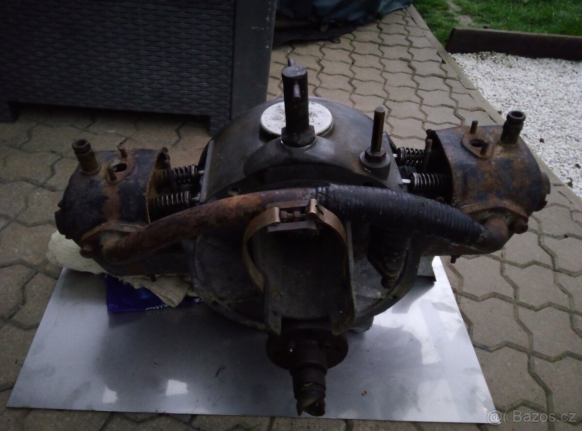 Stabilní motor Boxer cca.1925