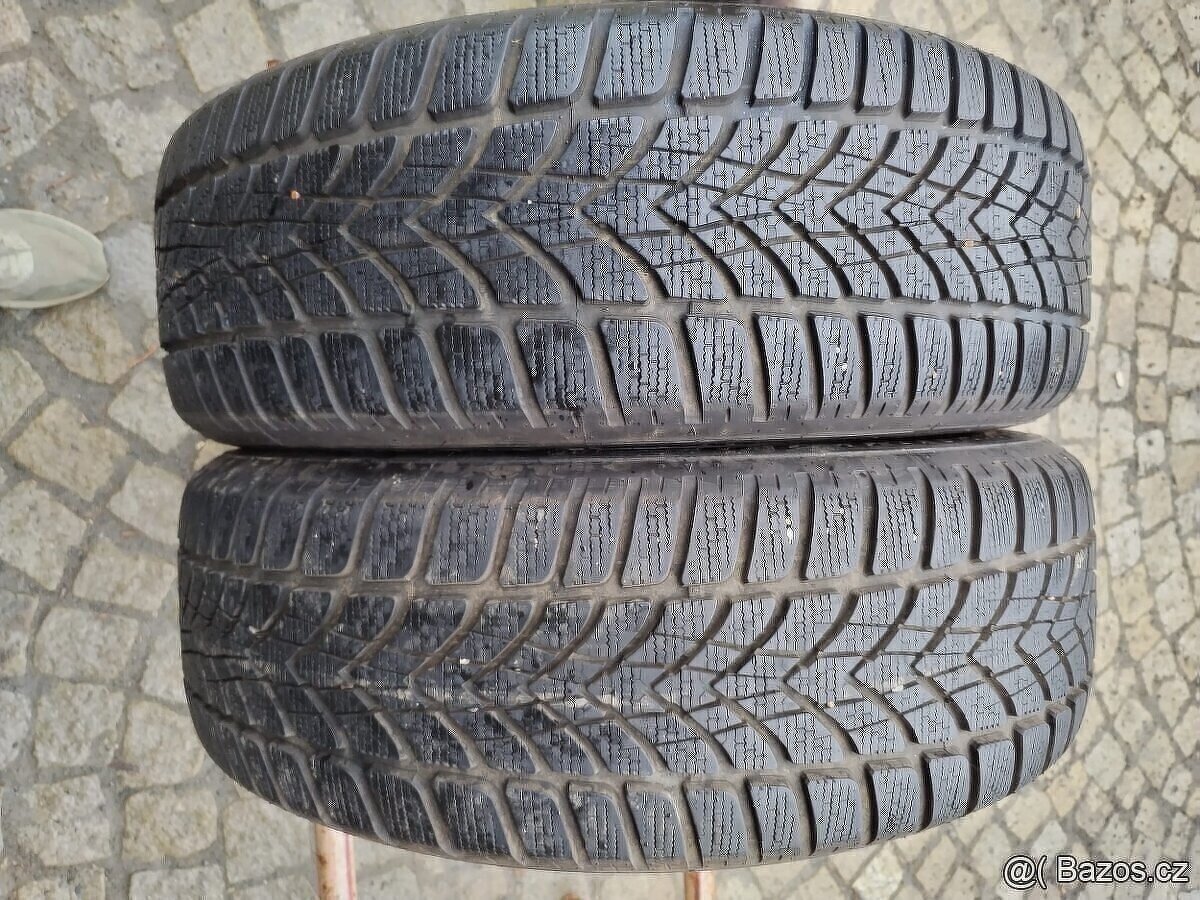215/55/18 zimni pneu DUNLOP a PIRELLI 215 55 18