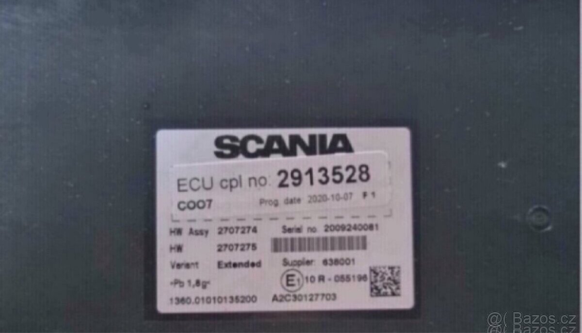 Řídící jednotka Scania motor na prodej